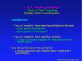 C of E Teaching Academy: Just in Time Teaching Example: Newton's Laws