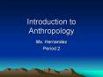 Introduction to Anthropology