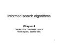 Informed search algorithms
