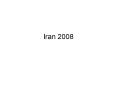 Iran 2008