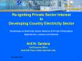 Reigniting Private Sector Interest