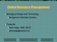 Global Business Management