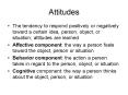 Attitudes
