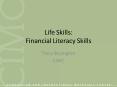 Life Skills: Financial Literacy Skills