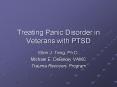 Treating Panic Disorder in Veterans with PTSD