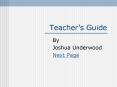 Teachers Guide