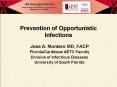 Prevention of Opportunistic Infections