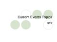 Current Events Topics