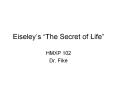 Eiseley
