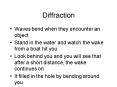 Diffraction