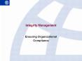 Integrity Management