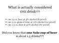 What is actually considered