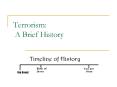 Terrorism: A Brief History