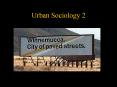 Urban Sociology 2