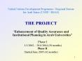 United Nations Development Programme Regional Bureau for Arab States UNDP RBAS