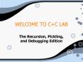 WELCOME TO C C LAB