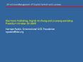 Electronic Publishing, Digital Archiving and Licensing workshop