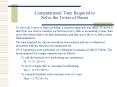 Computational Time Required to Solve the Tower of Hanoi