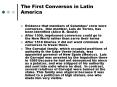 The First Conversos in Latin America