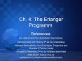 Ch. 4: The Erlanger Programm
