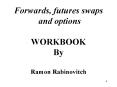 Forwards, futures swaps