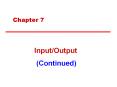 07 Input Output