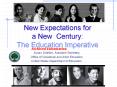 Archived: New Expectations for a New Century (MS PowerPoint