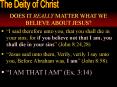 The Deity of Christ