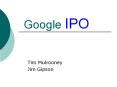 Google IPO