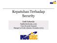 Kepatuhan Terhadap Security