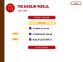 The Muslim World, 6001250