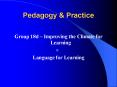 Pedagogy