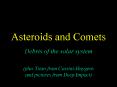 Asteroids and Comets