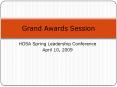 HOSA Spring Leadership Conference