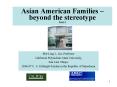 Asian American Families beyond the stereotype Part 2