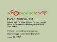 Public Relations 101: