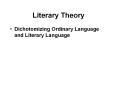 Literary Theory