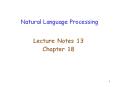 Natural Language Processing
