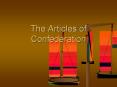 The Articles of Confederation
