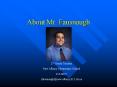 About Mr. Fausnaugh