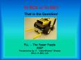 FLL The Power Puzzle 2007 Presentation by V. CyberGranny Greene Brics2Bots Lab