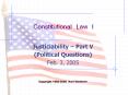 Justiciability 