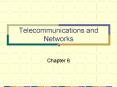 Telecommunications and Networks