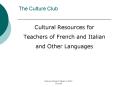 The Culture Club