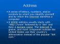 Address