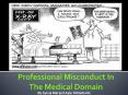 Professional Misconduct In The Medical Domain