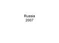 Russia 2007