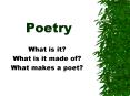 Poetry