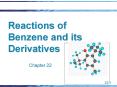 Reactions of Benzene and its Derivatives