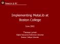 MetaLib BC